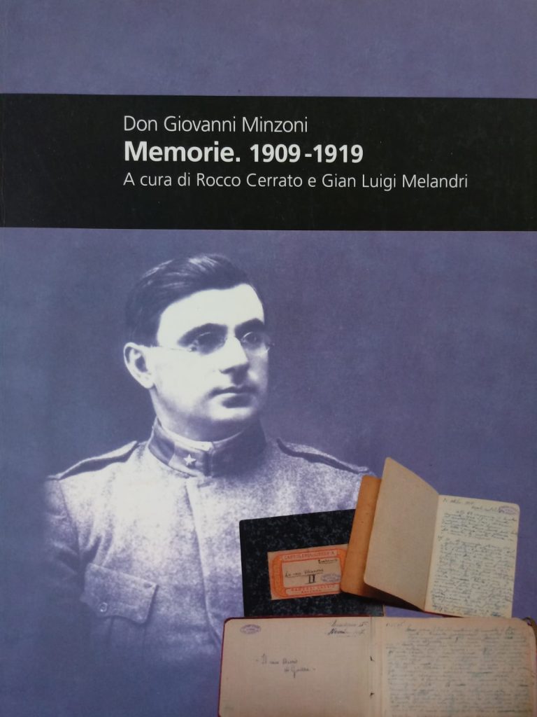 Don Giovanni Minzoni - Memorie 1909-1919, a cura di Rocco Cerrato e Gian Luigi Melandri, Ed. Diabasis, 2010